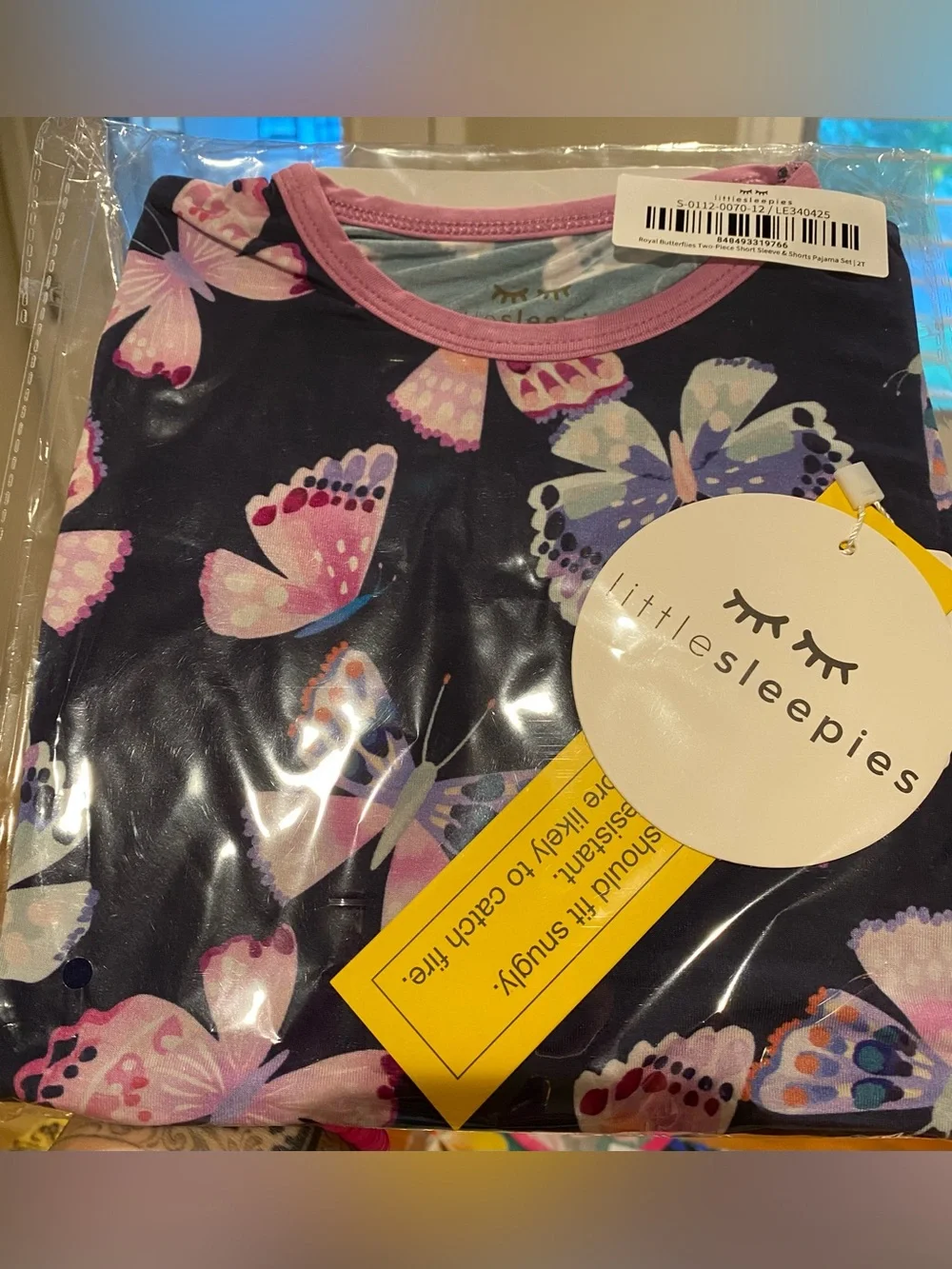 Asst. Little Sleepies Toddler Girls SS-Shorts PJ sets & 1 Pixar dress NWT